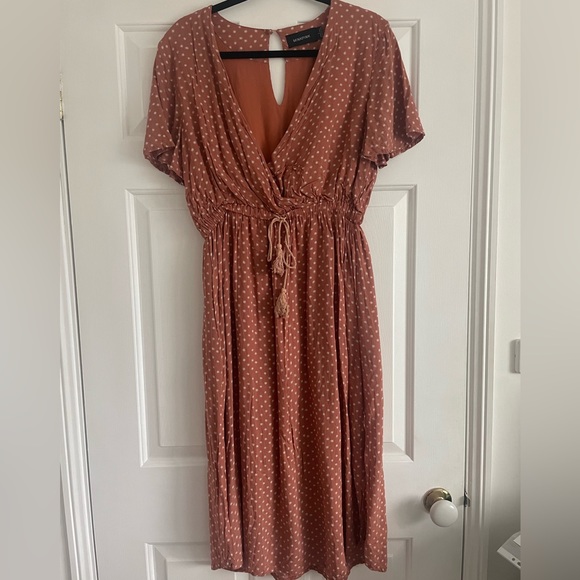Robe Pink Polka Dot Taille L - Occasion En Très Bon état, Motif à Pois